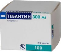 Тебантин 300мг капс. №100 (GEDEON RICHTER PLC.)