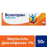 Вольтарен эмульгель 1% 50г гель д/пр.наружн. №1 туба (NOVARTIS PHARMA PRODUKTIONS GMBH)