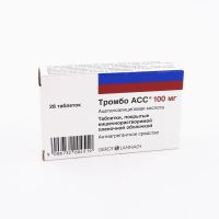 Тромбо асс 100мг таб.п/об.пл.киш/раств. №28 (G.L.PHARMA GMBH_2)