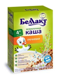 Беллакт каша безмолочная 250г гречка груша (БЕЛЛАКТ ОАО)