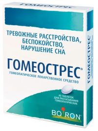 Гомеострес таб.д/рассас.гомеоп. №40 (HIMALAYA DRUG CO.)