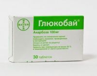 Глюкобай 100мг таб. №30 (BAYER PHARMA AG)