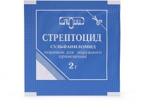 Стрептоцид 2г пор.д/пр.наружн. №1 пак. (ТУЛЬСКАЯ ФАРМАЦЕВТИЧЕСКАЯ ФАБРИКА ООО)