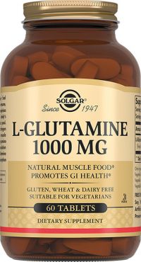 Солгар l-глутамин 1000мг таблетки  №60 (SOLGAR VITAMIN AND HERB)