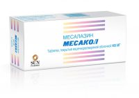 Месакол 400мг таб.п/об.киш/раств. №50 (SUN PHARMACEUTICAL INDUSTRIES LTD.)