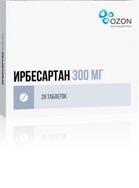 Ирбесартан 300мг таб.п/об. №28 (ОЗОН ООО)