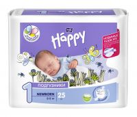 Белла подгузники baby happy №25 д/новорожд (TZMO S.A.)