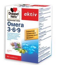 Доппельгерц актив омега-3-6-9 капс. №60 (QUEISSER PHARMA GMBH & CO. KG)