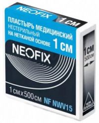 Лейкопластырь неофикс №1 шт.  нетк.осн. 1*500см (CHANGZHOU HUALIAN HEALTH DRESSING CO.)