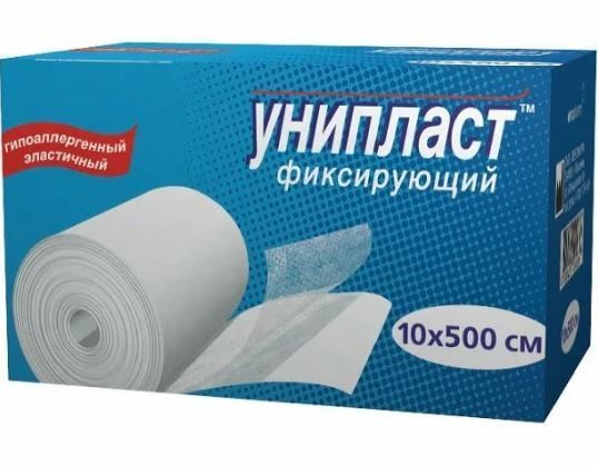 Лейкопластырь унипласт №1 шт.  нетк.осн. 10*500см