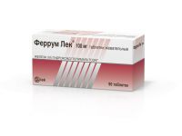 Феррум лек 100мг таб.жев. №90 (LEK PHARMACEUTICALS D.D.)