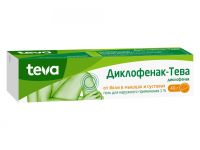 Диклофенак-тева 1% 40г гель д/пр.наружн. №1 туба (MERCKLE GMBH)