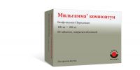 Мильгамма композитум 100мг+100мг таб.п/об. №60 (МОСКОВСКИЙ ЭНДОКРИННЫЙ ЗАВОД ФГУП)