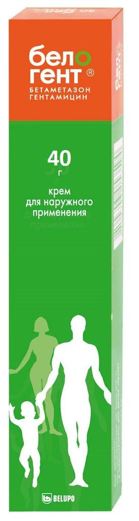 Белогент 40г крем д/пр.наружн. №1 туба