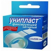 Лейкопластырь унипласт №1 шт.  нетк.осн. 2,5*500см (ВЕРОФАРМ АО)