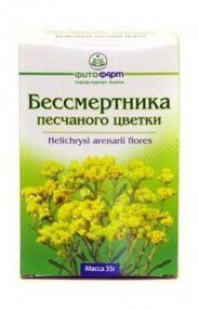 Бессмертника песчаного цветки 35г пач. (ФИТОФАРМ ПКФ ООО)