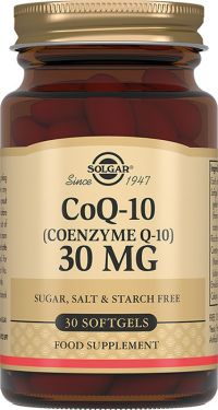 Солгар коэнзим q10 30мг капс. №30 (SOLGAR VITAMIN AND HERB)