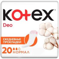 Котекс прокладки нормал №20 део ежедневн. 9425340 (KIMBERLY-CLARK SP.Z.O.O)