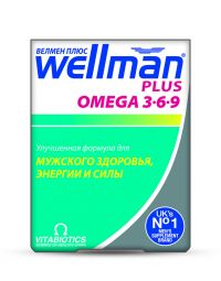 Велмен плюс таб.№28+капс.№28 (VITABIOTICS LTD)