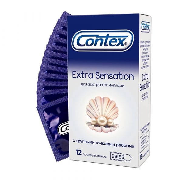 Презерватив contex №12 extra sensation (Lrc products)