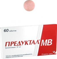 Предуктал мв 35мг таб.п/об.пл.модиф.высв. №60 (ANPHARM)