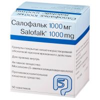 Салофальк 1000мг гран.п/об.киш/раств.пролонг. №50 пак. (DR.FALK PHARMA GMBH/ LOSAN PHARMA GMBH)