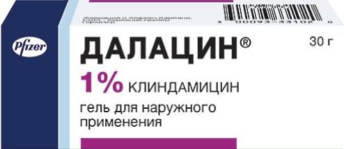 Далацин 1% 30г гель д/пр.наружн. №1 туба