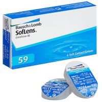 Линза контактная soflens 59 №6 -4,50 (BAUSCH & LOMB IRELAND)