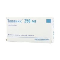 Таваник 250мг таб.п/об.пл. №10 (SANOFI-WINTHROP INDUSTRIE_3)