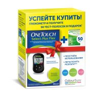 Глюкометр onetouch селект плюс флекс +тест-полоски №50 (LIFESCAN EUROPE A DIVISION OF CILAG GMBH INTERNATIONAL)