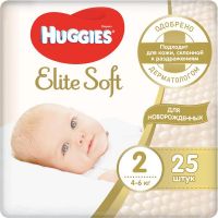 Хаггис подгузники elite soft №25 р.2 4-6кг (КИМБЕРЛИ-КЛАРК ООО)