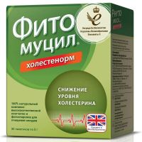 Фитомуцил холестенорм 5г пор. №30 пак. (PROBIOTICS INTERNATIONAL LTD.)