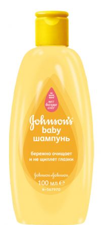 Джонсонс бэби шампунь 100мл (JOHNSON & JOHNSON)