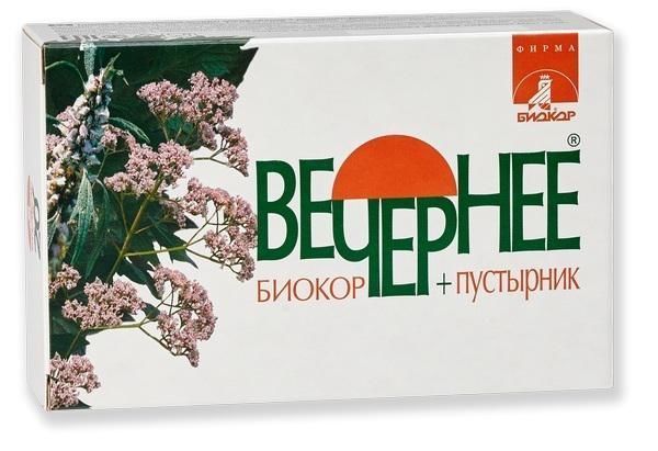 Вечернее плюс валериана+пустырник драже №120