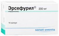 Эрсефурил 200мг капс. №14 (SANOFI-WINTHROP INDUSTRIE)