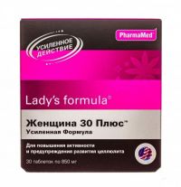 Ледис формула женщина 30 плюс усиленная формула капс. №30 (PHARMA-MED INC.)