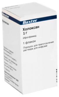 Холоксан 1г пор.д/р-ра д/инф. №1 фл. (BAXTER ONCOLOGY GMBH)