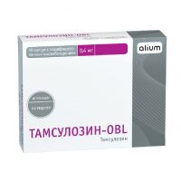 Тамсулозин 0,4мг капс.модиф.высв. №30 (ОБОЛЕНСКОЕ ФАРМАЦЕВТИЧЕСКОЕ ПРЕДПРИЯТИЕ АО)