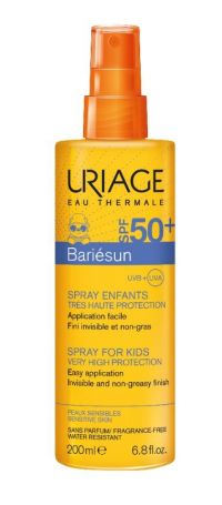 Урьяж барьесан спрей 200мл spf50+ детск. 1420 0421 (DERMATOLOGIQUES D’URIAGE LABORATOIRES)