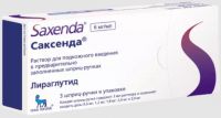 Саксенда 6мг/мл 3мл р-р д/ин.п/к. №3 картридж в шприц-ручке (NOVO NORDISK A/S)