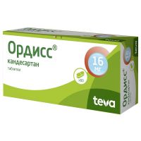 Ордисс 16мг таб. №60 блистер (TEVA PHARMACEUTICAL INDUSTRIES LTD.)