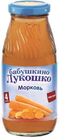 Бабушкино лукошко сок 200мл морковь с мякотью (ФАУСТОВО ЗАВОД ДЕТСКОГО ПИТАНИЯ ООО)