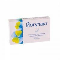 Йогулакт 400мг капс. №15 (PHARMASCIENCE INC./ КОРОЛЕВФАРМ ООО)