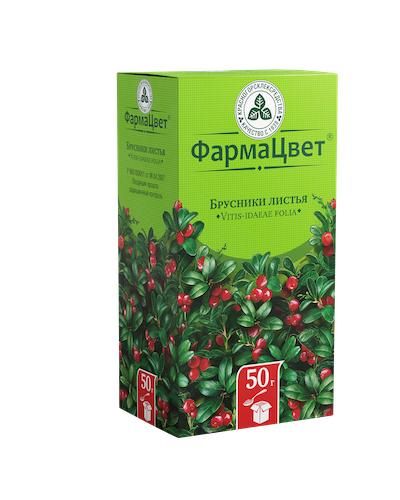 Брусники листья 50г №1 пач.