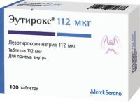 Эутирокс 112мкг таб. №100 (NYCOMED GMBH)