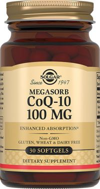 Солгар коэнзим q10 100мг капс. №30 (SOLGAR VITAMIN AND HERB)