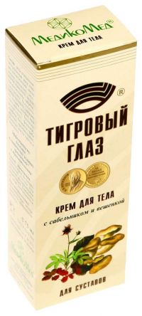 Тигровый глаз с сабельником и вешенкой 75мл крем д/тела (МЕДИКОМЕД НПФ ООО)