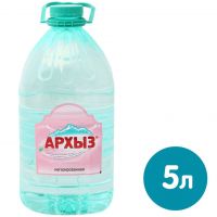 Вода минеральная архыз 5л пэт.  негаз. горная питьевая 3+ (ВИСМА ЗАО)