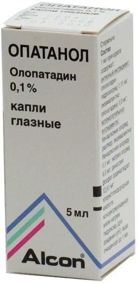 Опатанол 0.1% 5мл капли глазн. №1 фл.-кап.