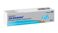 Экзифин 1% 15г гель для наружного применения. (DR.REDDYS LABORATORIES LTD.)